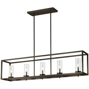 Zire Linear Suspension Brushed Oil Rubbed Bronze