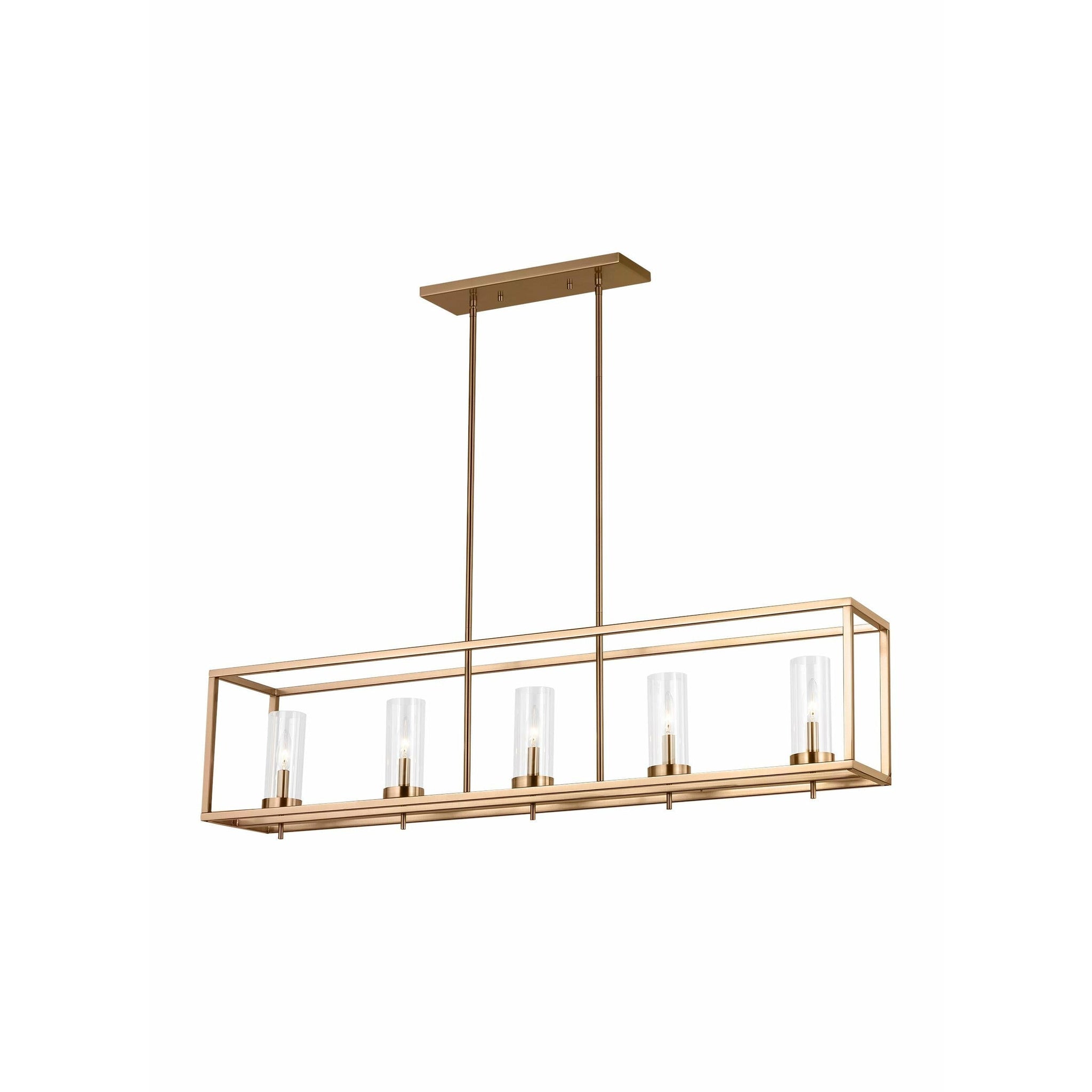 Zire 5-Light Linear Suspension (with Bulbs)