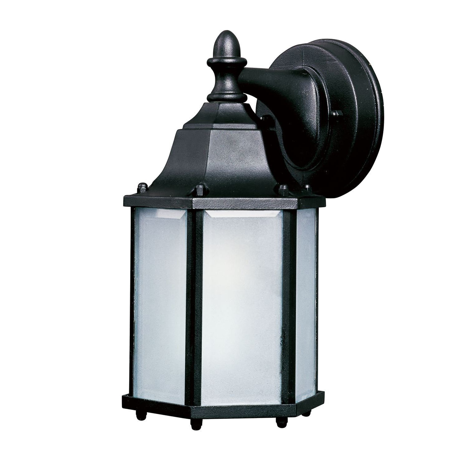 Builder Cast LED E26 Outdoor Wall Light Black