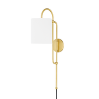 Caroline 1-Light Portable Sconce