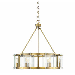 Prescott Pendant Warm Brass