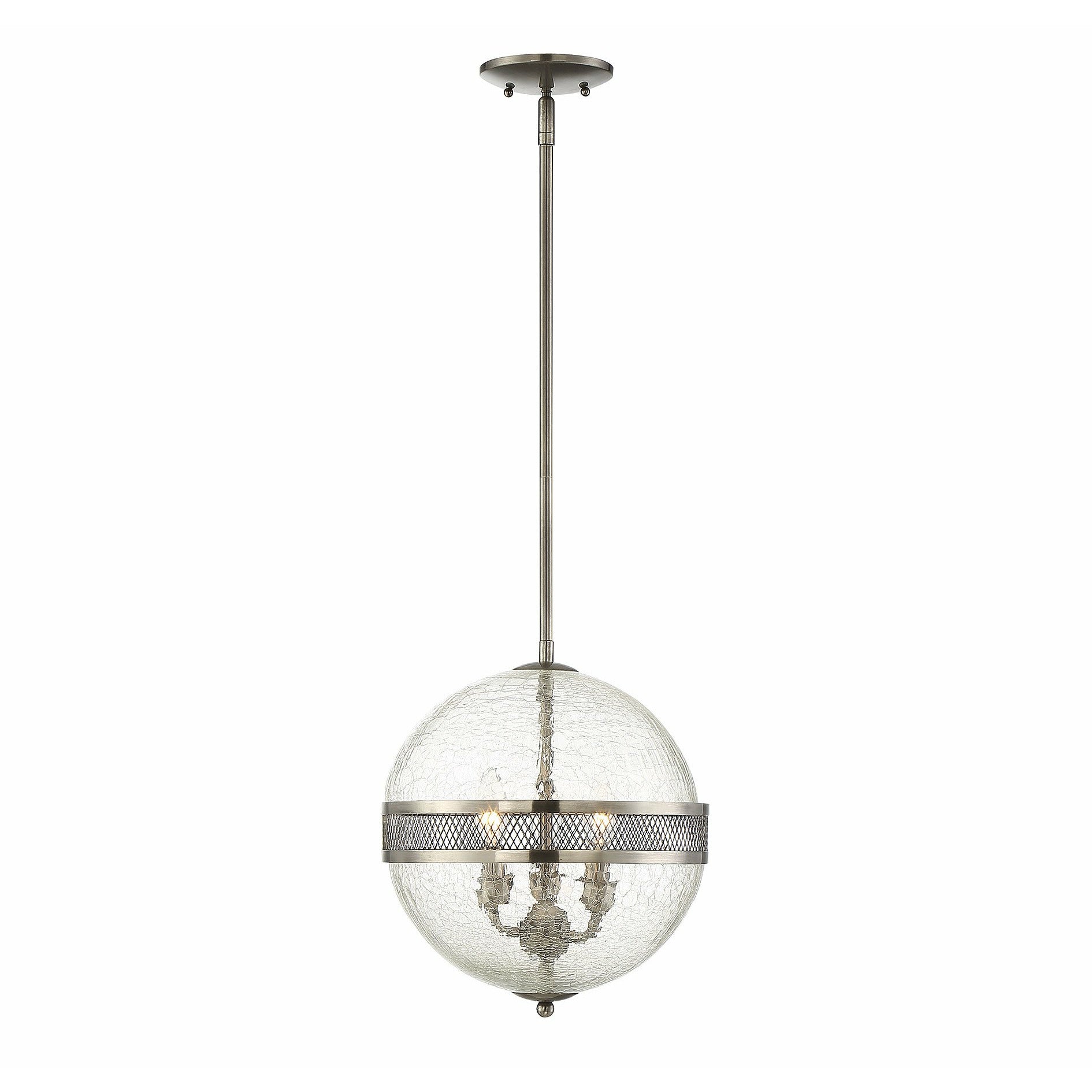 Stirling Pendant Polished Pewter