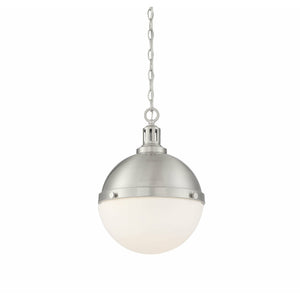 Lilly Pendant Satin Nickel