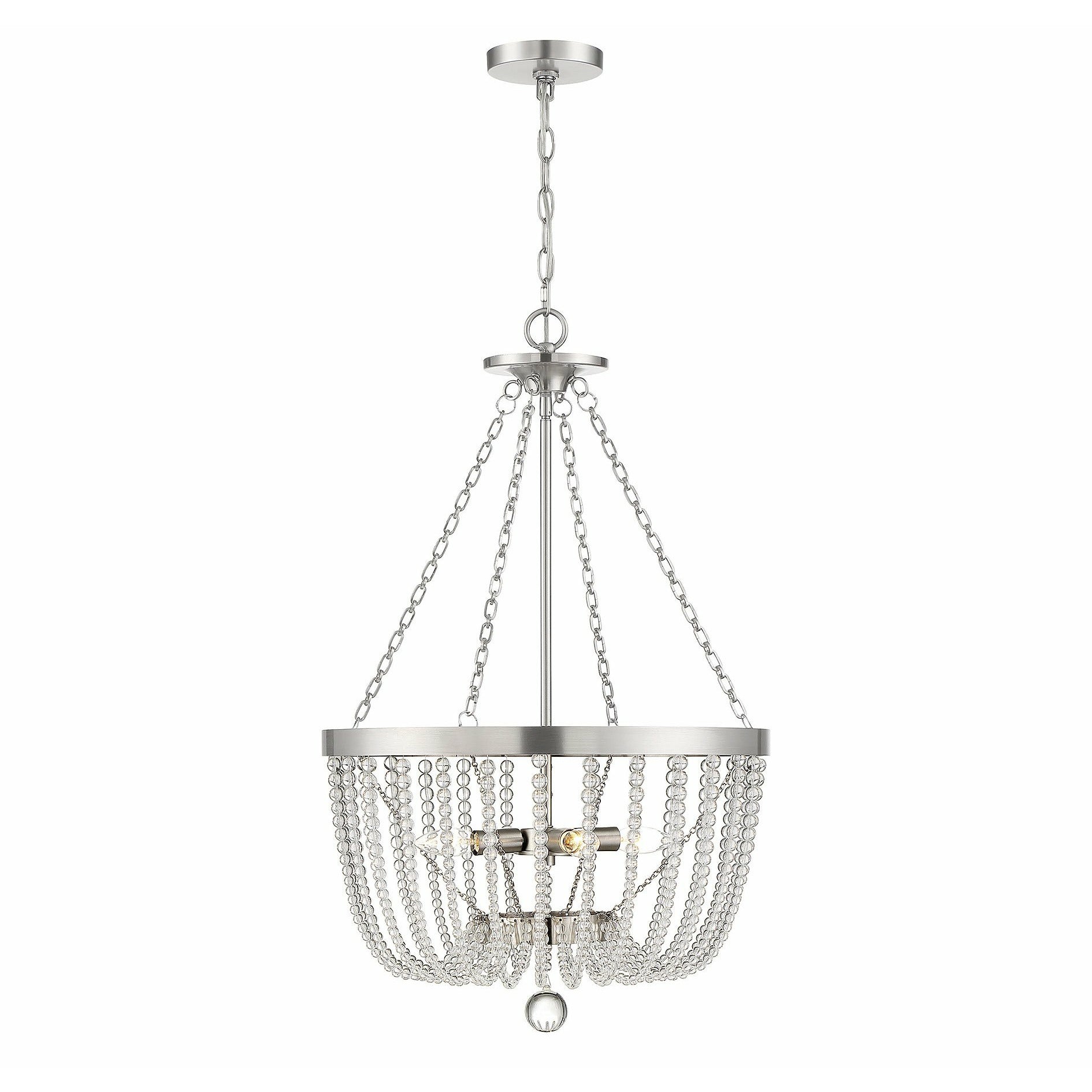 Bergamo Pendant Antique Nickel