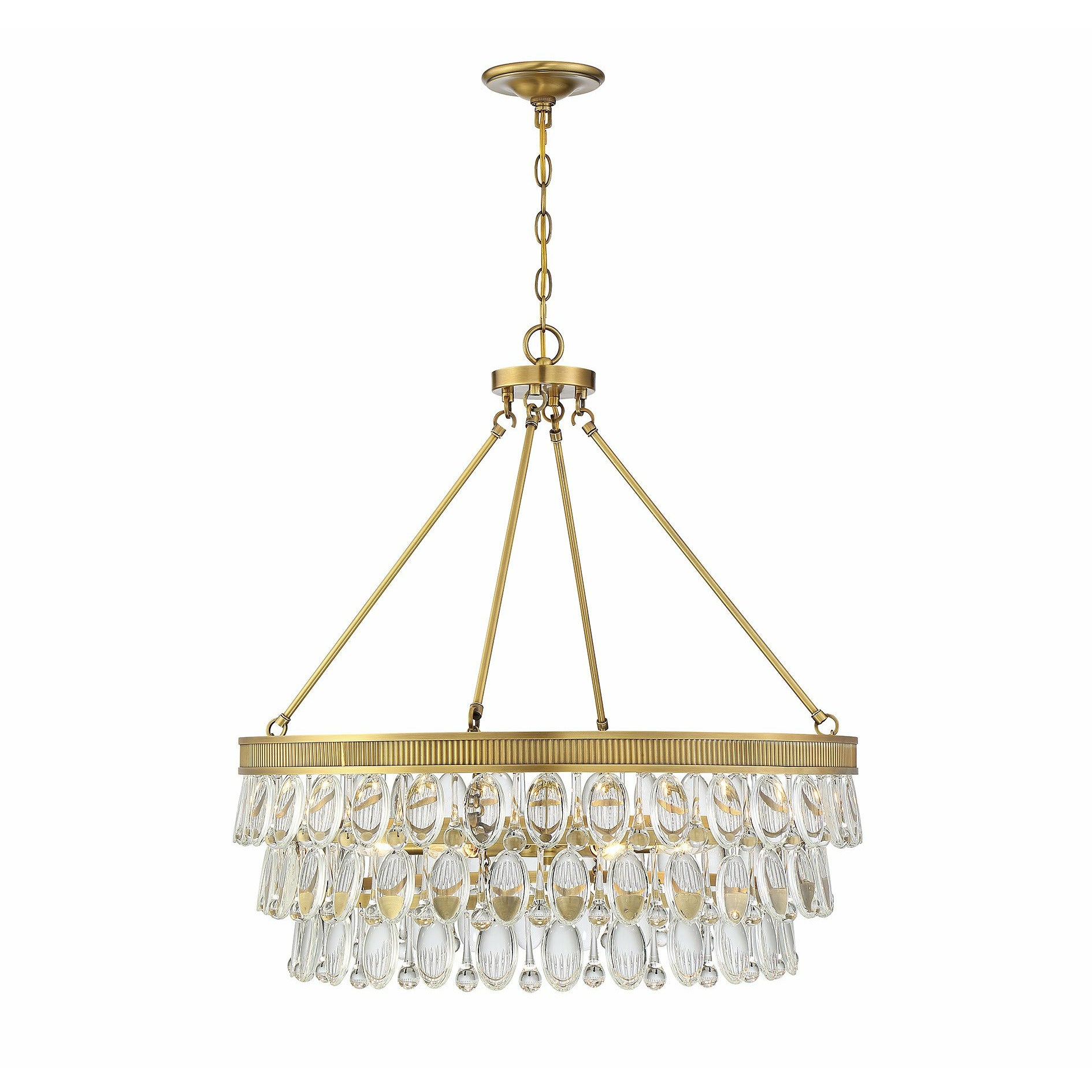 Windham Pendant Warm Brass