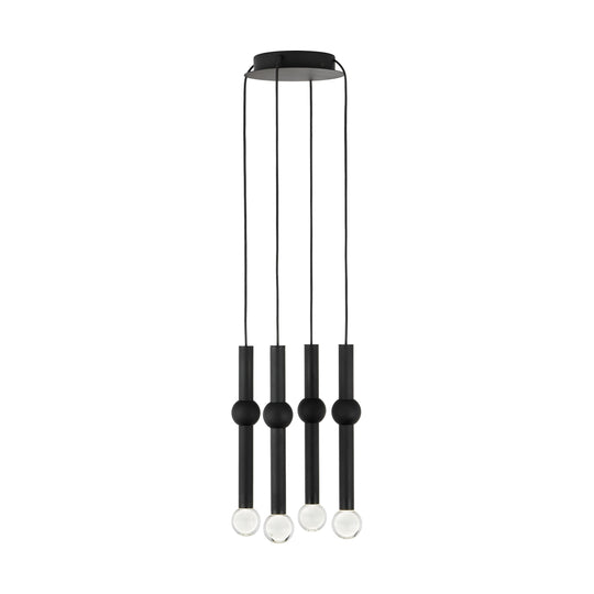 Guyed 4 Light Chandelier