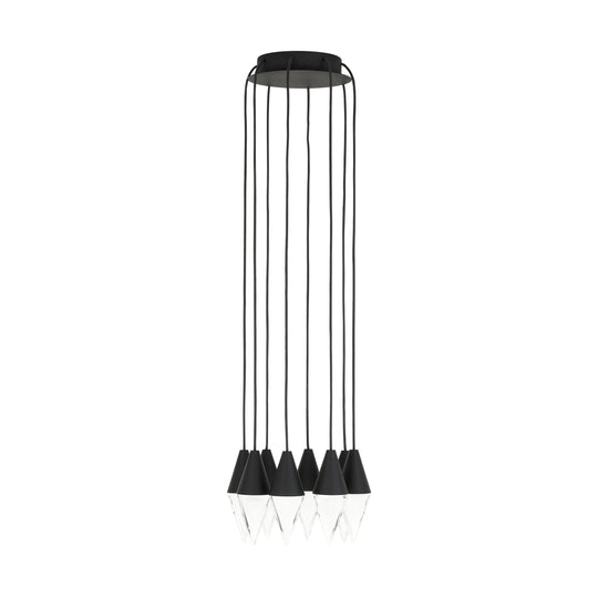 Turret 8 Light Chandelier