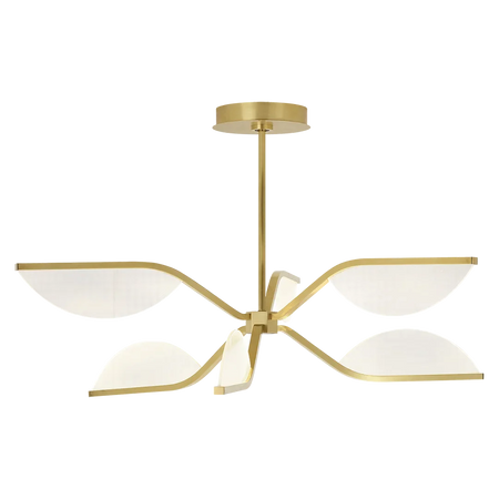 Visual Comfort Modern Collection Belterra 30 Flushmount Chandelier