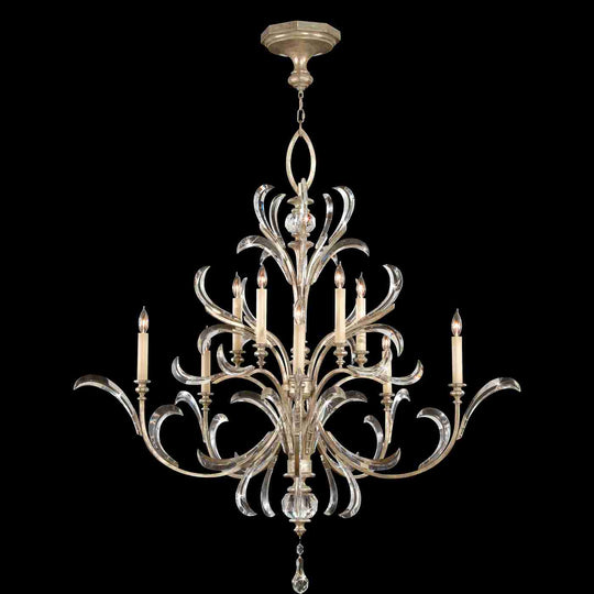 Beveled Arcs Chandelier