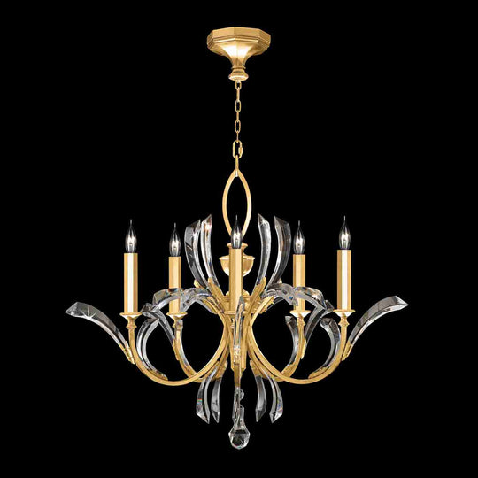 Beveled Arcs Chandelier