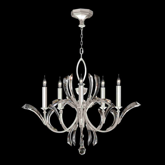 Beveled Arcs Chandelier
