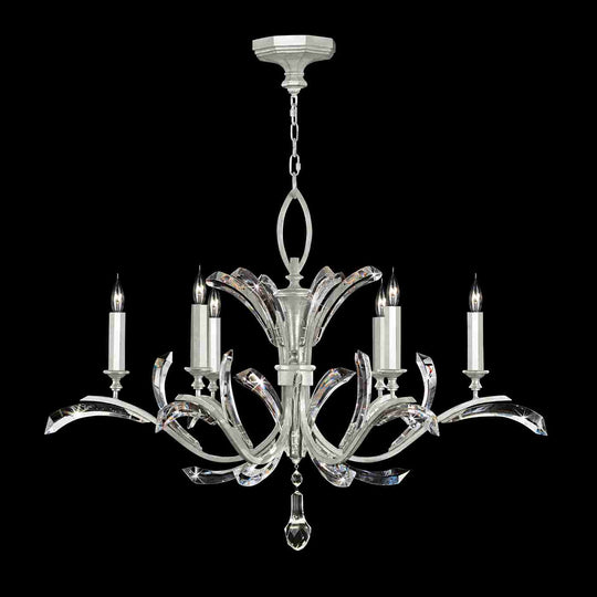 Beveled Arcs Chandelier