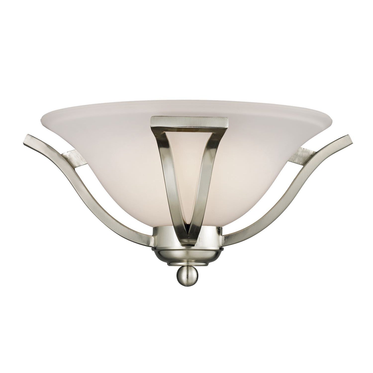 Lagoon Wall Sconce Brushed Nickel