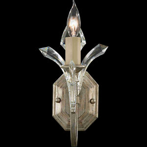 Beveled Arcs Sconce Silver