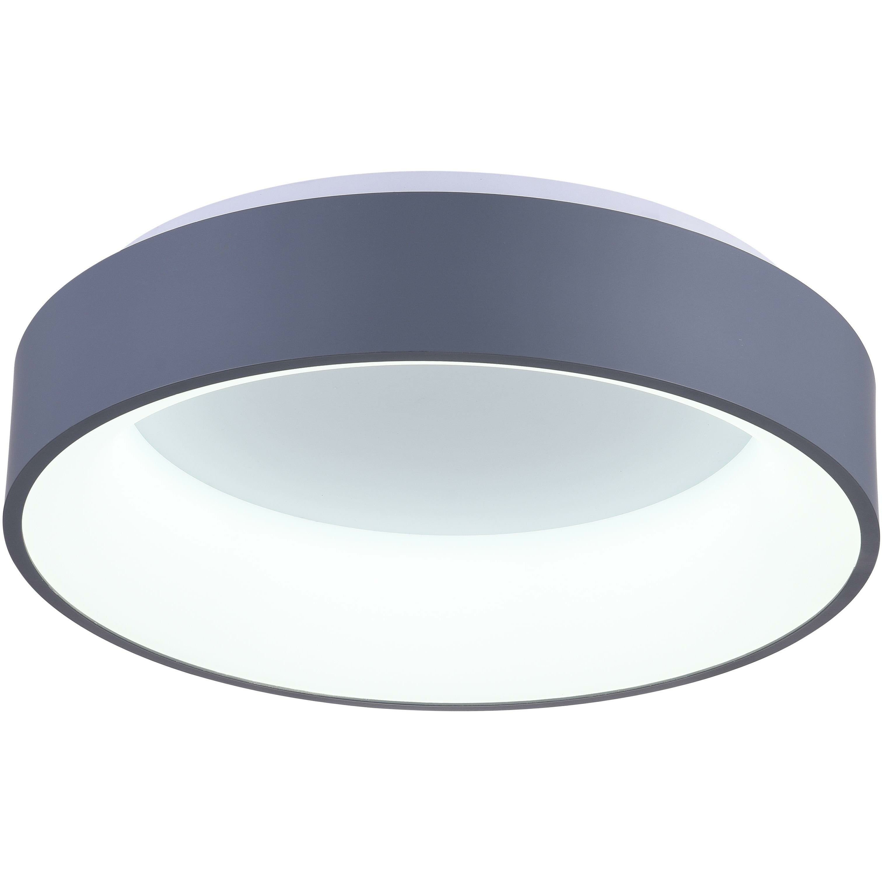 Arenal Flush Mount Gray & White