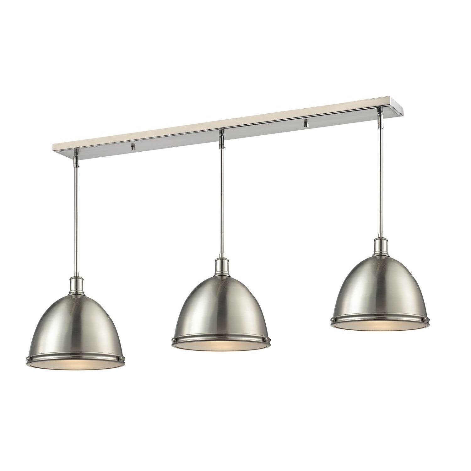 Mason Linear Suspension Brushed Nickel