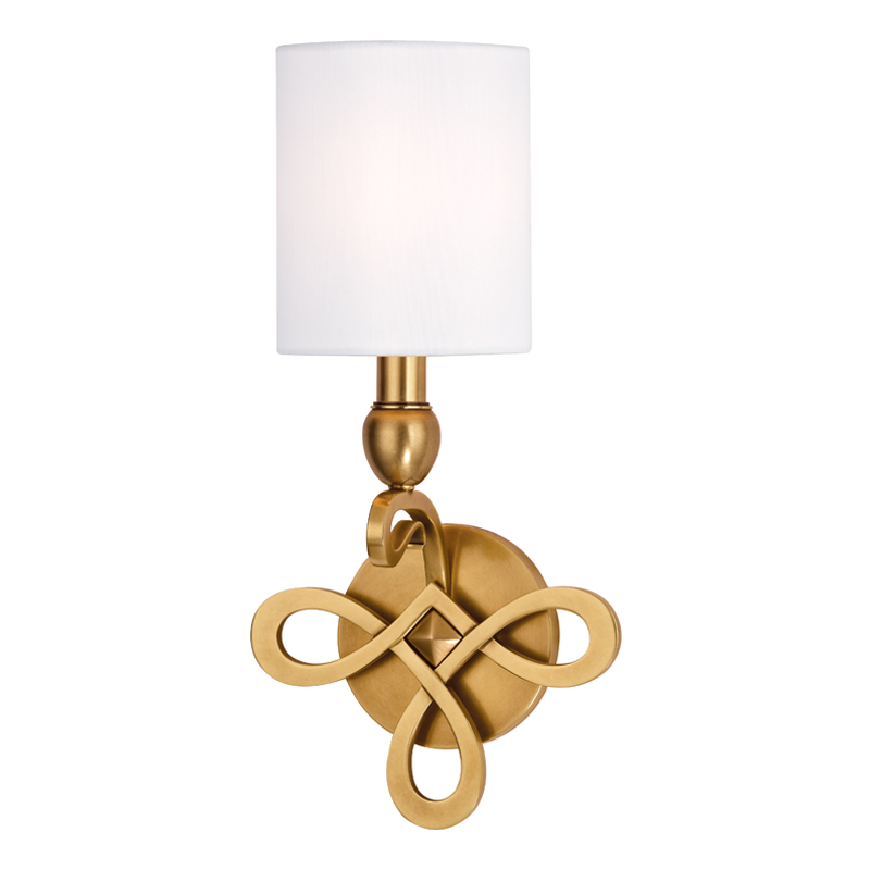 Pawling Sconce Aged Brass