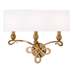 Pawling Sconce Aged Brass