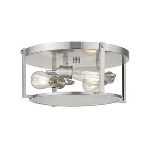 Halcyon Flush Mount Brushed Nickel