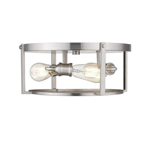 Halcyon Flush Mount Brushed Nickel