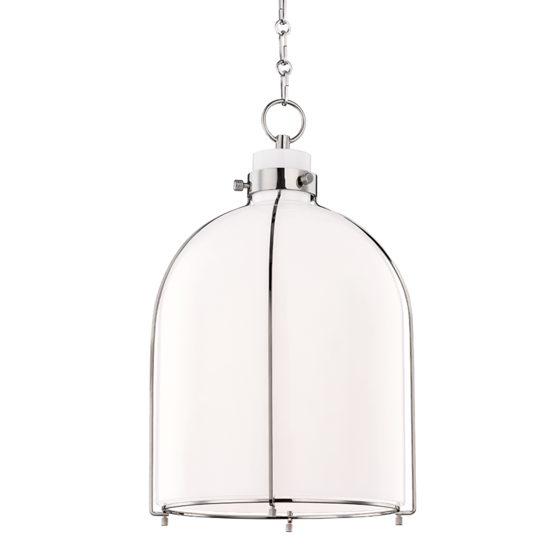 Eldridge Pendant Polished Nickel