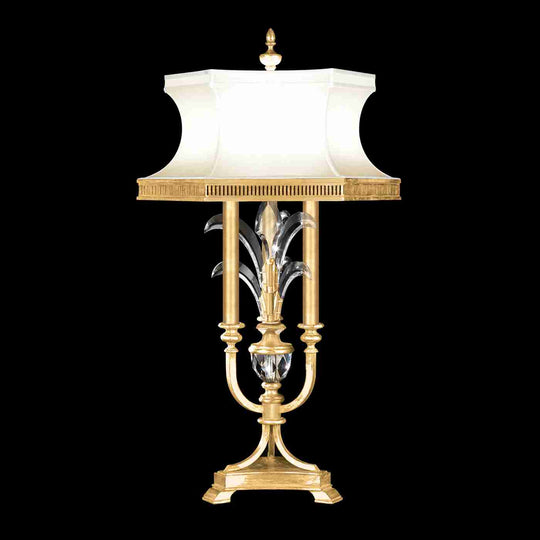 Beveled Arcs Table Lamp