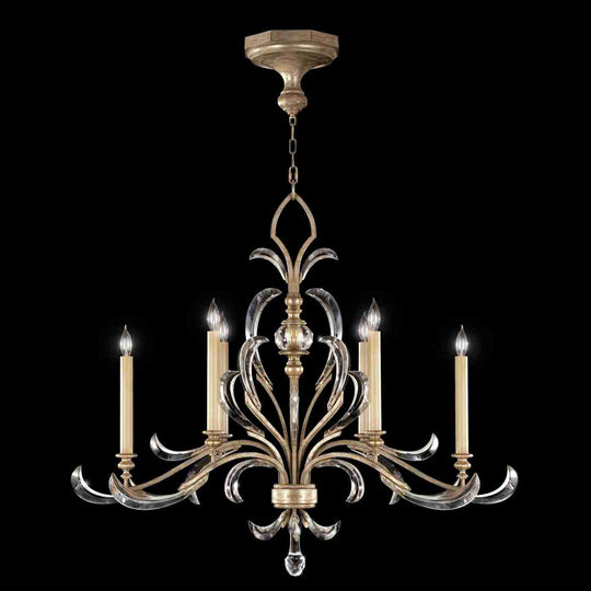 Beveled Arcs Chandelier