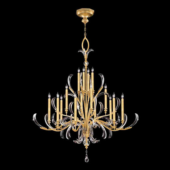 Beveled Arcs Chandelier