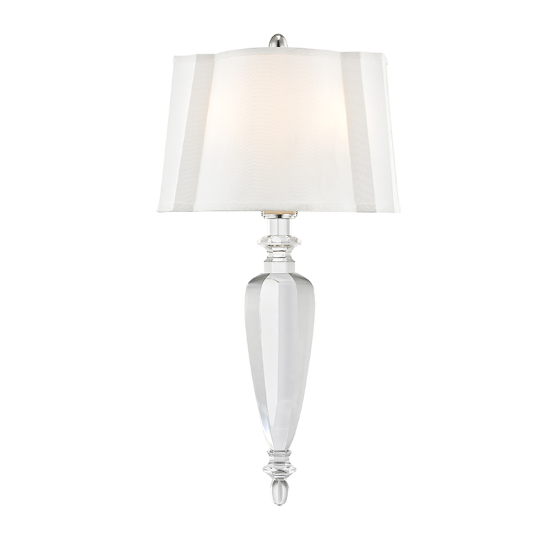 Tipton Sconce Polished Nickel