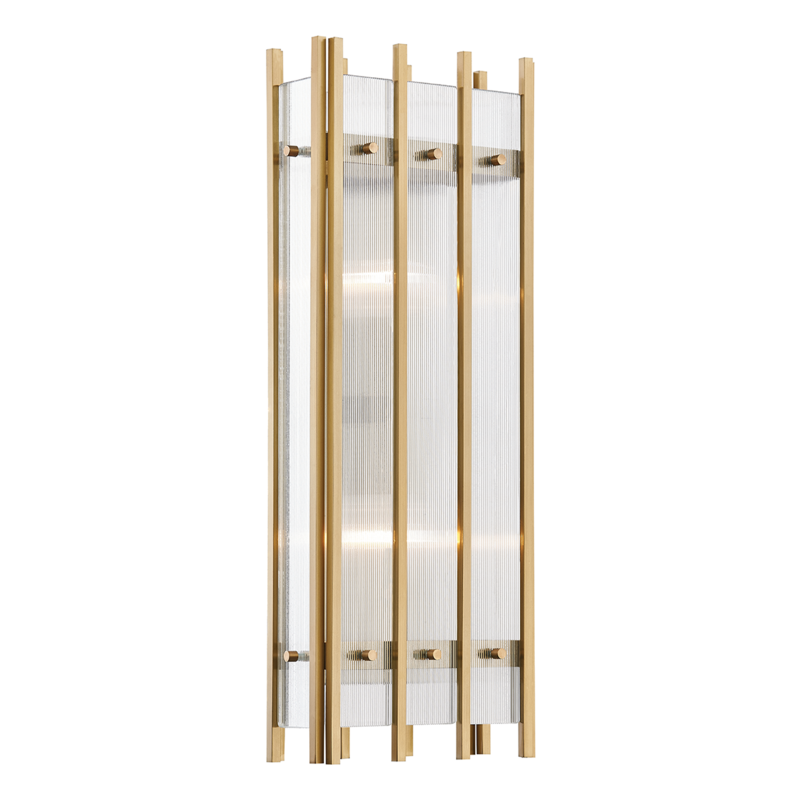 Wooster Sconce Aged Brass