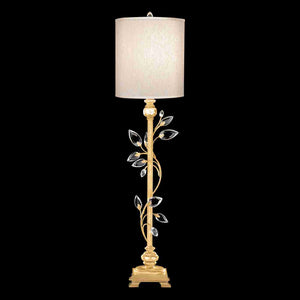 Crystal Laurel Table Lamp Gold Leaf