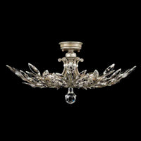 Crystal Laurel Semi Flush Mount