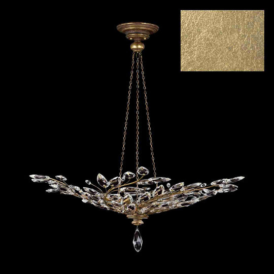 Crystal Laurel Pendant