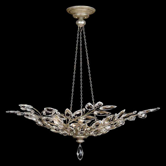 Crystal Laurel Pendant