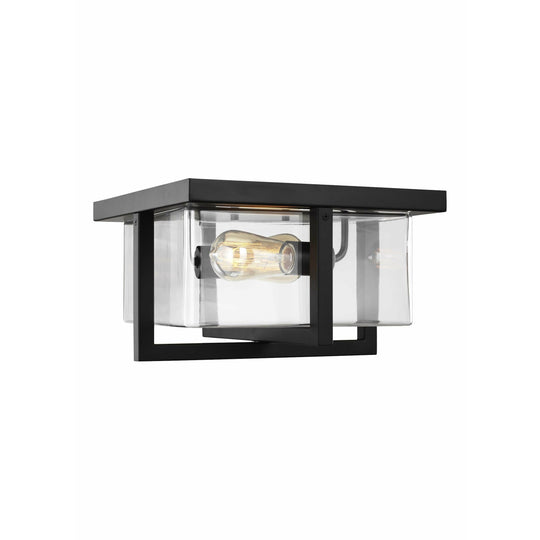 Mitte 2-Light Flush Mount (with Bulbs)