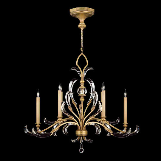 Beveled Arcs Chandelier