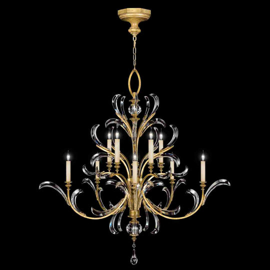 Beveled Arcs Chandelier