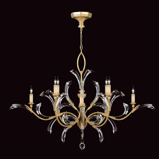 Beveled Arcs Chandelier