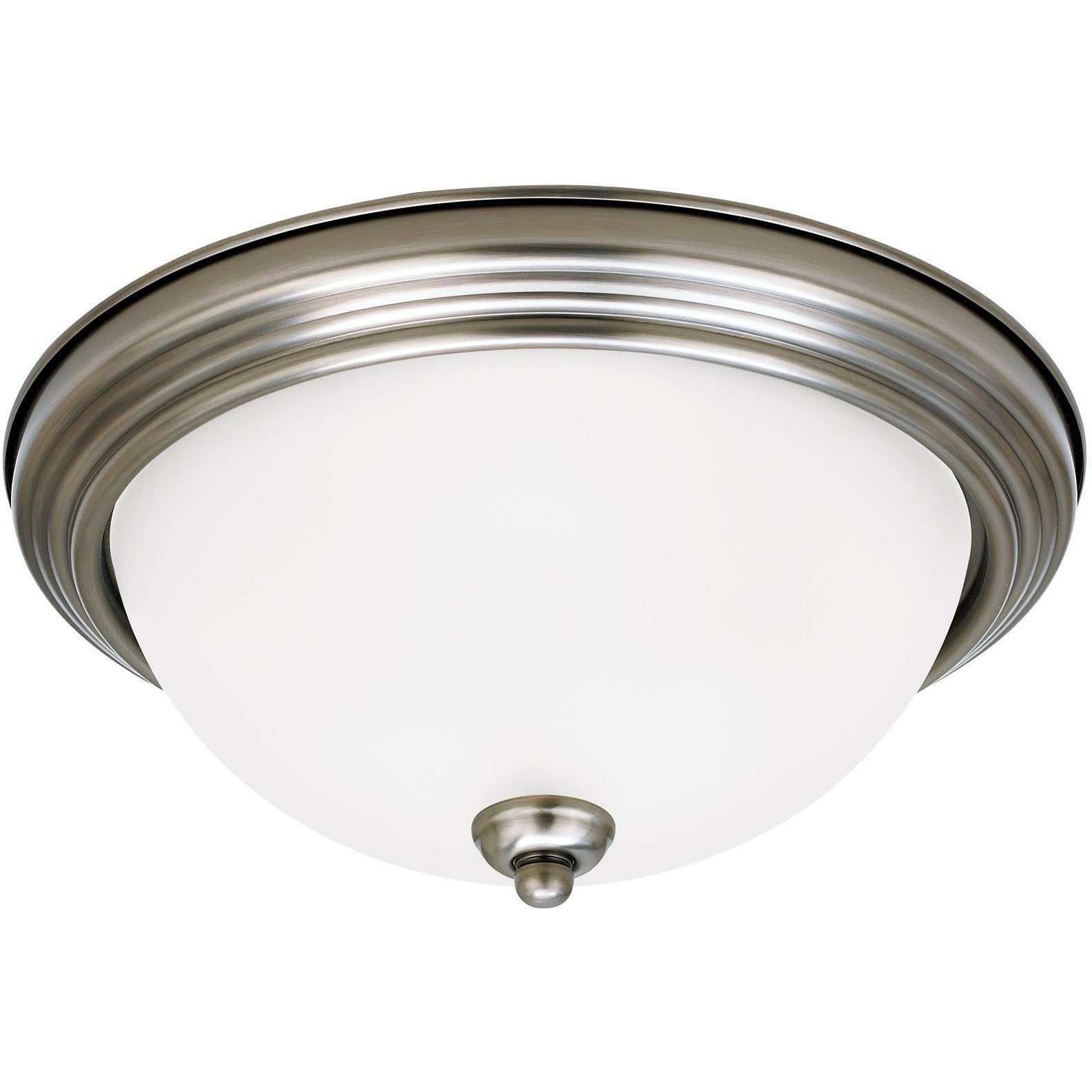Geary Flush Mount Antique Brushed Nickel
