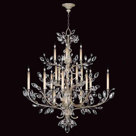 Crystal Laurel Chandelier