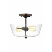 Belton 2-Light Semi Flush Mount