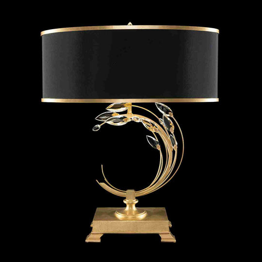 Crystal Laurel Table Lamp