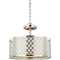 Jourdanton Semi Flush Mount