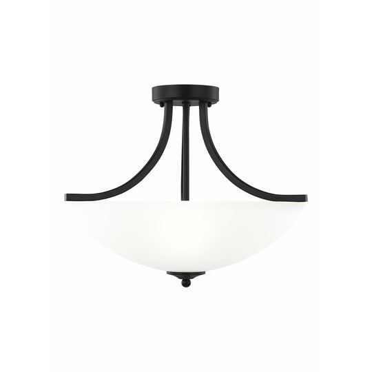 Geary Medium 3-Light Convertible Semi Flush Mount (with Bulbs)