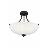 Geary Medium 3-Light Convertible Semi Flush Mount (with Bulbs)