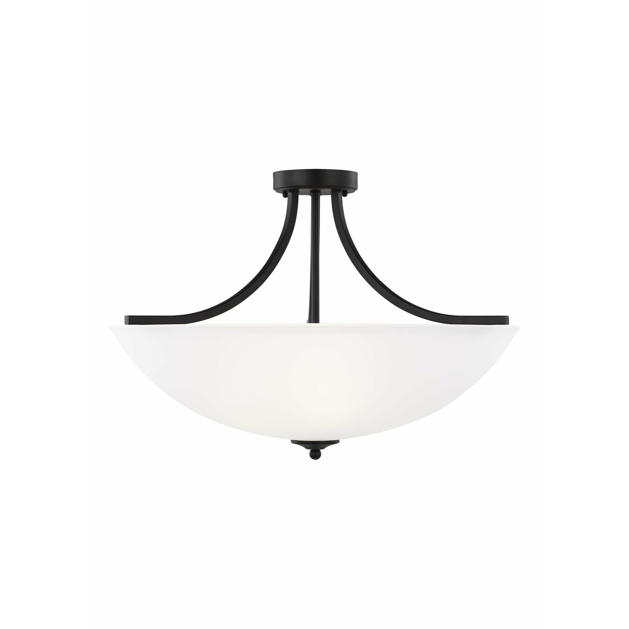 Geary Large 4-Light Convertible Semi Flush Mount (with Bulbs)