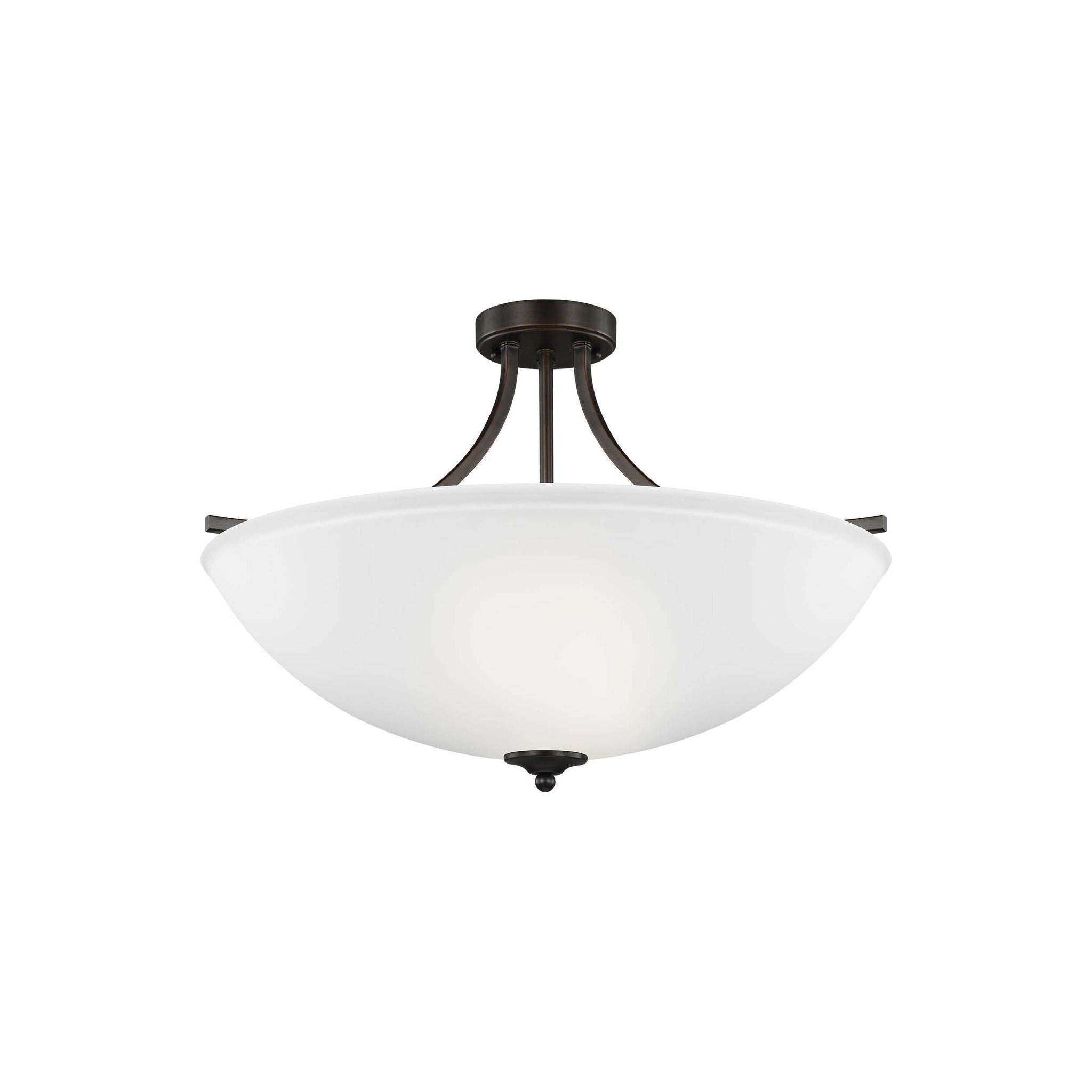 Geary Large 4-Light Convertible Semi Flush Mount (with Bulbs)
