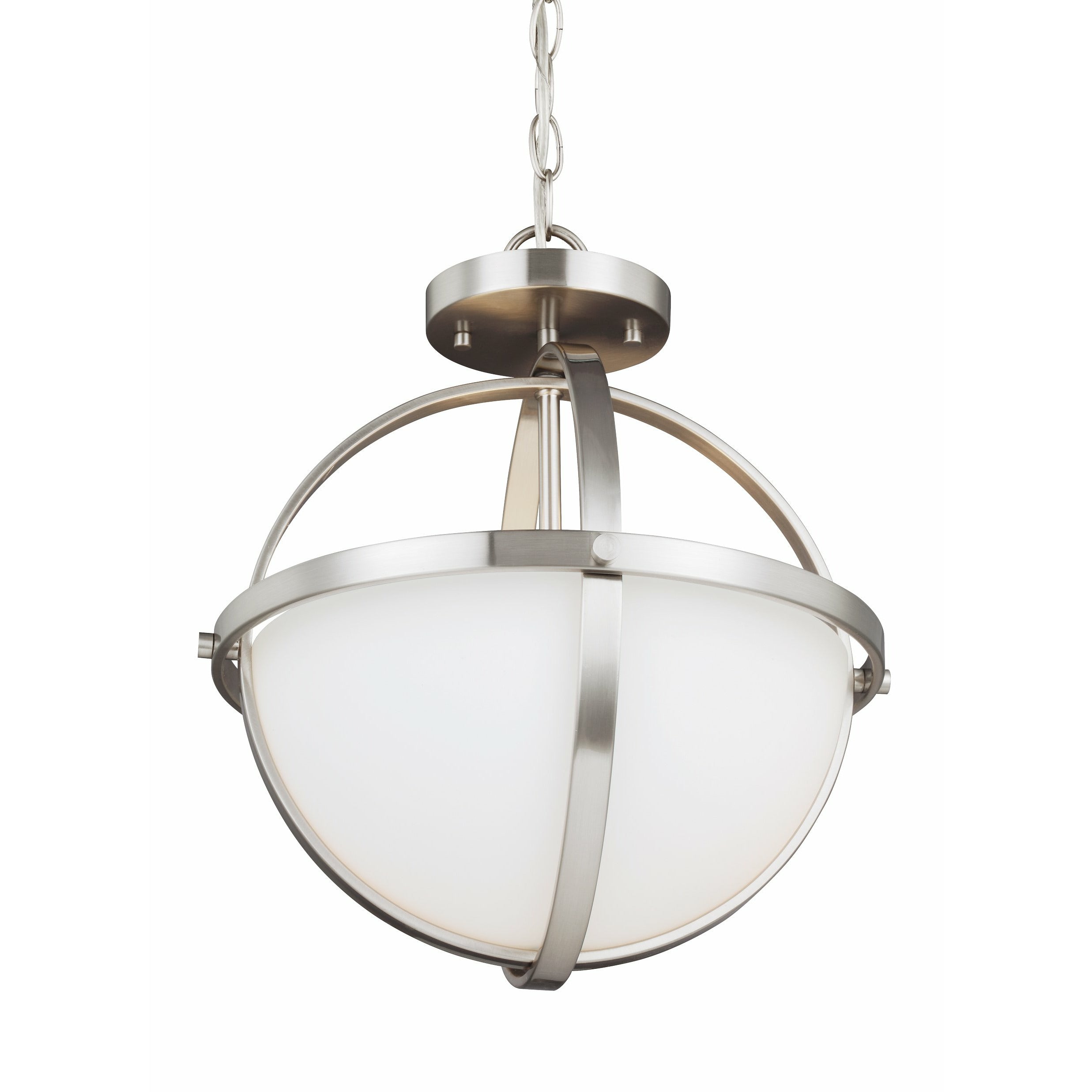 Alturas Semi Flush Mount Brushed Nickel