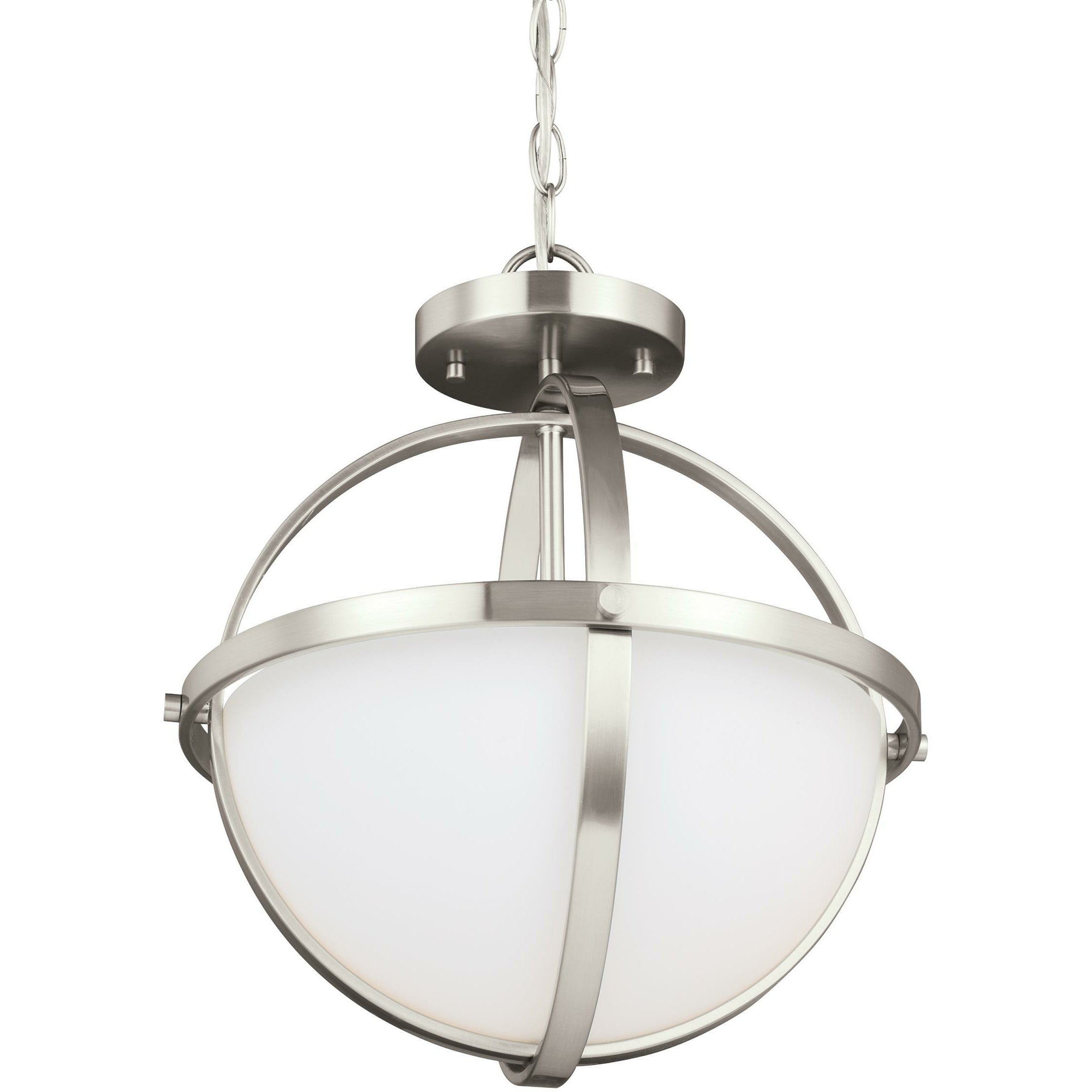 Alturas Semi Flush Mount Brushed Nickel