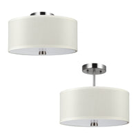 Dayna Shade Pendant Flush Mount